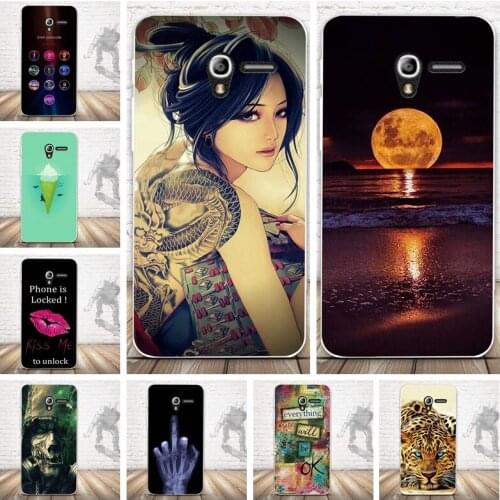 Case for Alcatel OneTouch Pixi 3 4.0 4013 4050 Case Silicon Soft TPU Cover for Alcatel pixi3 4013X 4013D Case Cover 4 inch Coque