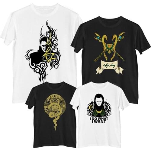 Disney Marvel Lady Loki Mens Cartoon Anime Cute Print T-shirt Unisex Casual Loose and Comfortable Clothes graphic t shirts Tops
