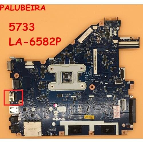 PALUBEIRA MBR4L02001 With Heatsink Motherboard For Acer 5742 LA-6582P 100% Tested Fully Fast Ship