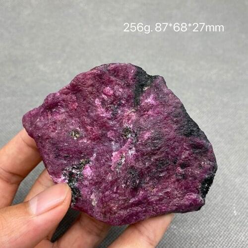 Best! 100% natural Myanmar Fluorescent Ruby rough mineral stones and crystals healing crystals quartz gemstones