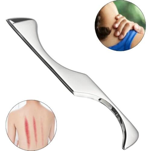 Stainless Steel Massage Tool Physical Therapy Tool for Soft Tissue Mobilization Hygiene Scraping Apparatus