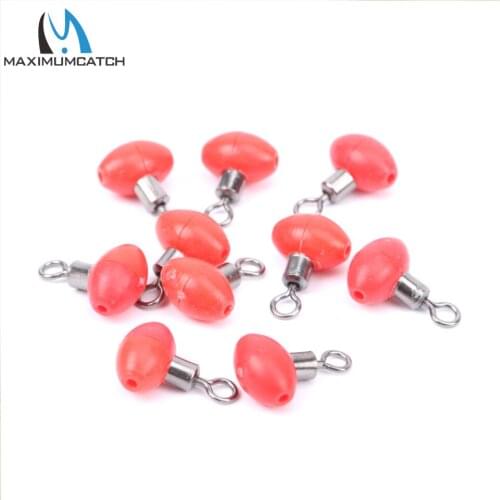 Maximumcatch 10 Pieces Sea Fishing Tools Pully Slider Rig Slider Rig Beads Fishing Tackle Box