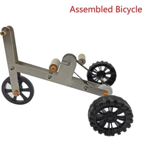 Parrot Mini Metal Bike Toy Birds Training Plaything Education Interactive Props E7CB