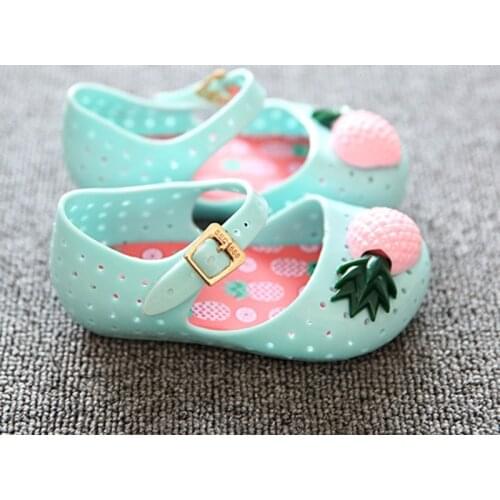 2021 New Fashion Childrens Sandals for Summer Cute Cartoon Creative 3D Fruits Patterns Boys and Girls Hollow Out Hole Shoes