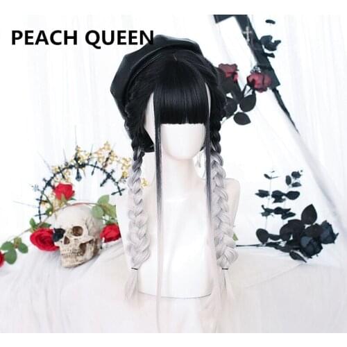 Белые парики Peach Queen China At AliExpress