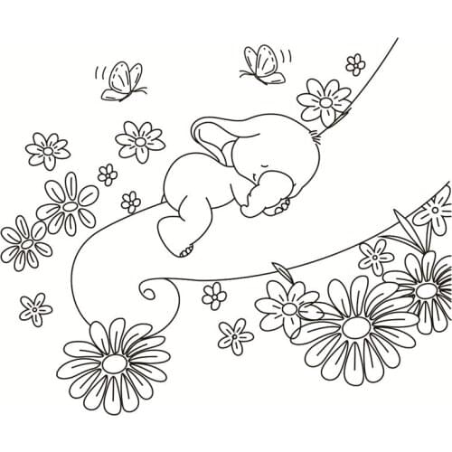 Transparent Silicone Clear Rubber Stamp Sheet Cling Scrapbooking DIY Cute Pattern Photo Album Paper Card Decor Character Stamp