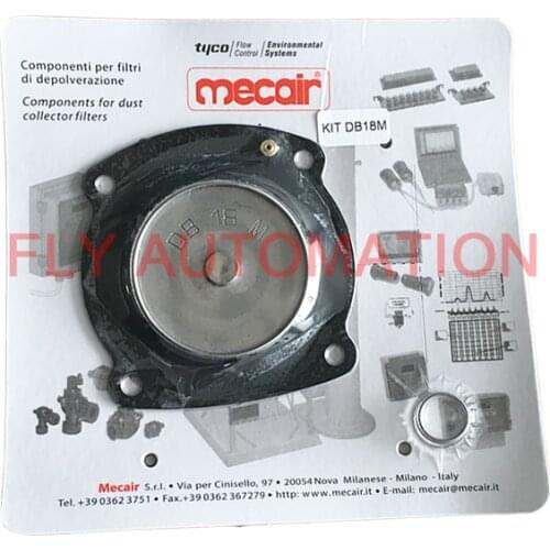DB18M Mecair 1 inch DN25 Nitrile Viton Pulse Valve VEM608 VNP608 VEM708 Diaphragm repair kit