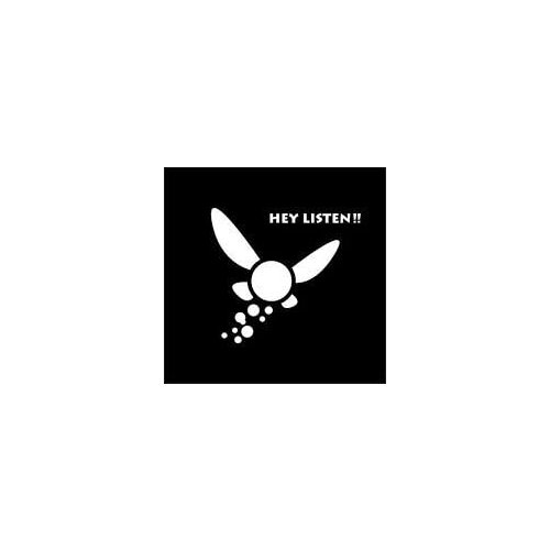 Navi Fairy Vinyl Decal Sticker|White|Cars Trucks Vans SUV Laptops Wall Art|5" X 5"|CGS433 15*15cm