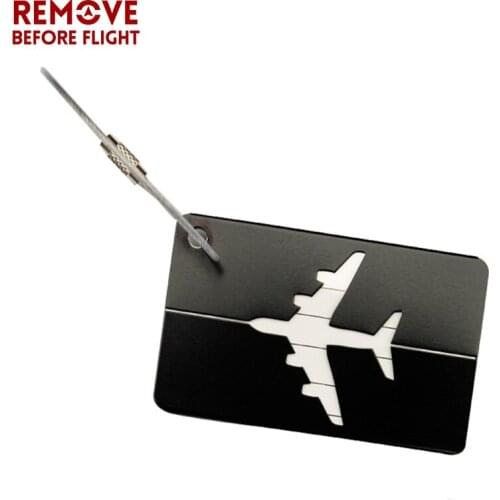 1PCS Smart Key Rectangle Aluminium Alloy Luggage Tag Luggage Label Straps for Suitcase Multifunctional Key Chains Travel Tags