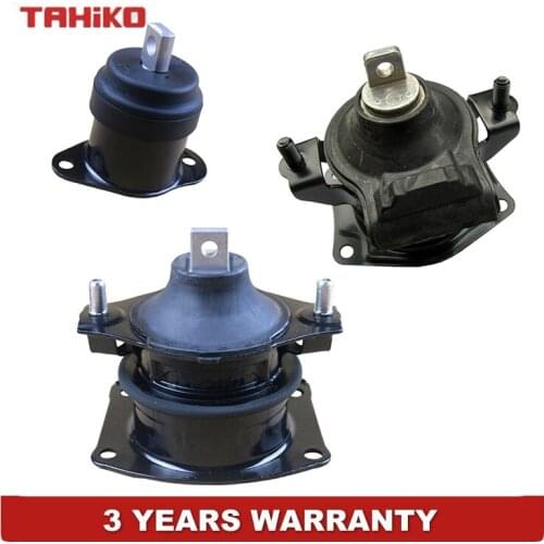 3pcs New Engine Motor Mount Fit for Acura TL 3.2L 04-06 for Auto Transmission