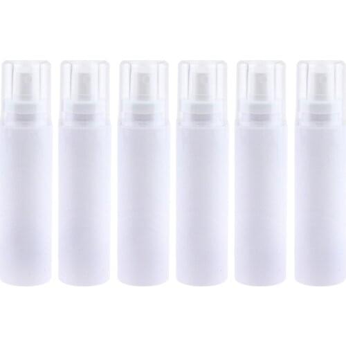 6pcs Portable Refillable Perfume Bottle Scent Pump Spray Makeup Containers