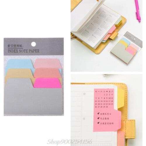 90 Sheets Index Note Paper Sticky Notes Memo Pad Office School Supplies Au03 20 Dropship