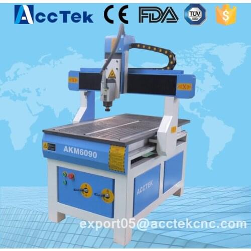 AKM6090 high speed cheap portable cnc router machine6090 for plywood/glass/wood/plastic