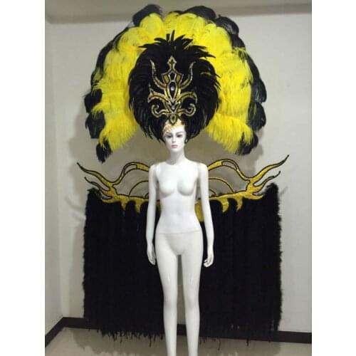 Brazil Rio Spanish Cuba Santiago Havana Venice Dionysia carnival Float Mask dress masque ball costume samba plumage plume Headd
