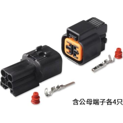 PB621-04020 PB625-04027 200 Sets 4 Pin Auto Connector Electric Socket Automotive Sensor Plug DJ7043A-2.2-11/21