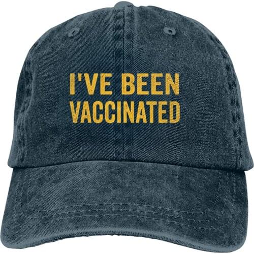 2020 Best Selling I've Been Vaccinated Unisex Sports Denim Cap Baseball Hat Vintage Adjustable Cowboy Hat