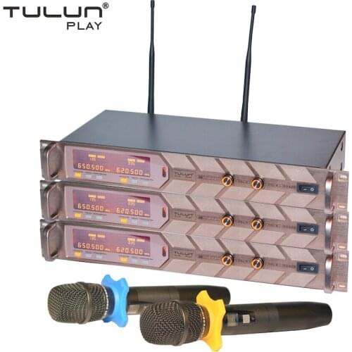Tulun Play PT-128 UHF Conference Home KTV Karaoke wireless Microphone