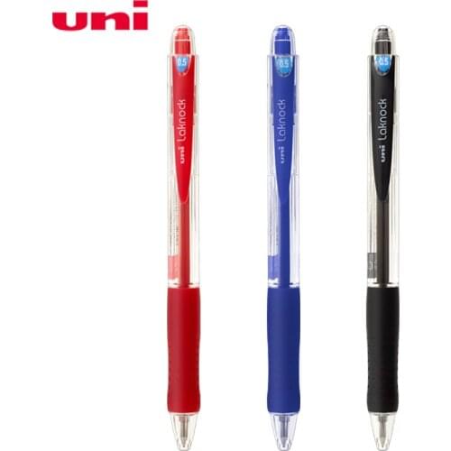 8pcs UNI Ballpoint Pen SN-100 3 color (blue black red) Press Ballpoint Pen for school office 0.5mm/0.7mm