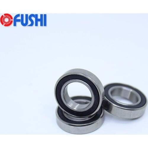 S6003-2RS Bearing 17x35x10 mm 10PCS Double Sealed Stainless Steel S6003 RS 2RS Ball Bearings 180103
