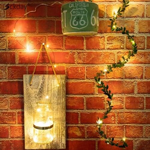 Sckday LED String Lights With Transparent Wire