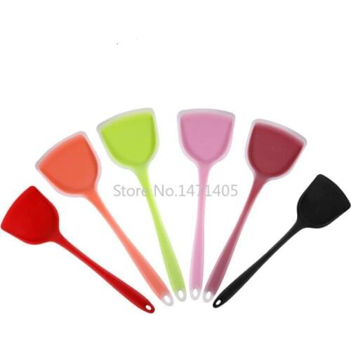 Silicone Spatula Kitchen Utensils Cooking Spoon Spatula Non-stick Cookware Silicone Spatula Silicone Kitchen Spatula