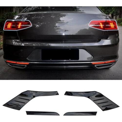 Car Special Rear Bar Light Decorative Frame Fog Lamp Paste Reflective Car Sticker for Passat B8L