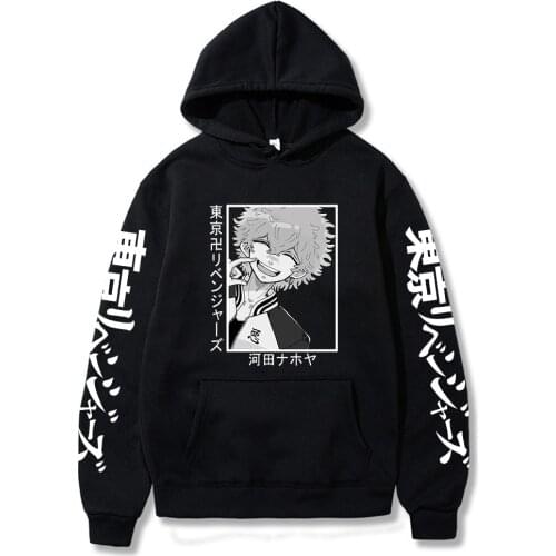 Kawaii Manga Nahoya Kawata Tokyo Revengers Anime Hoodie Streetwear Casual Harajuku Winter Unisex Long Sleeve Hoodies Sweatshirt