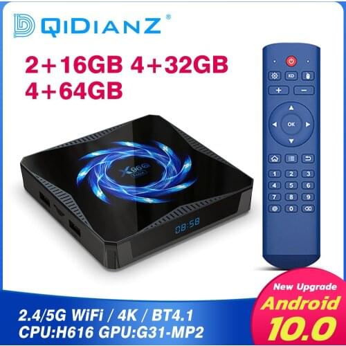 X96Q MAX Android 10 tv box H616 Quad Core ARM Cortex A53 android smart tv box android TV PK X96 MAX H96 MAX H96 MINI X96