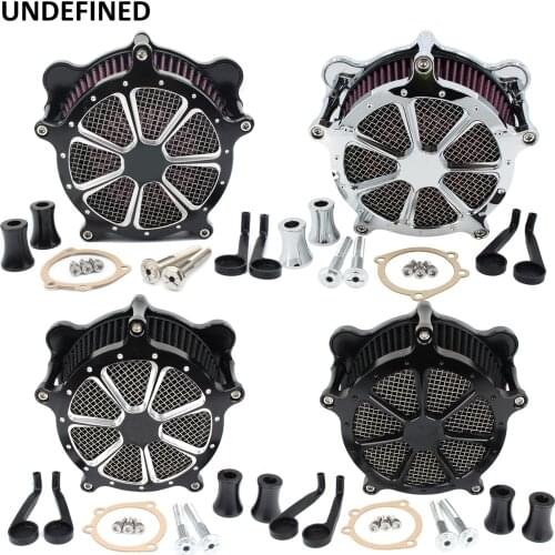 Air Filter Motorcycle Venturi Cut Air Cleaner Kits for Harley Evolution Engine Dyna FXR Softail FatBoy Touring Road king 93-1999