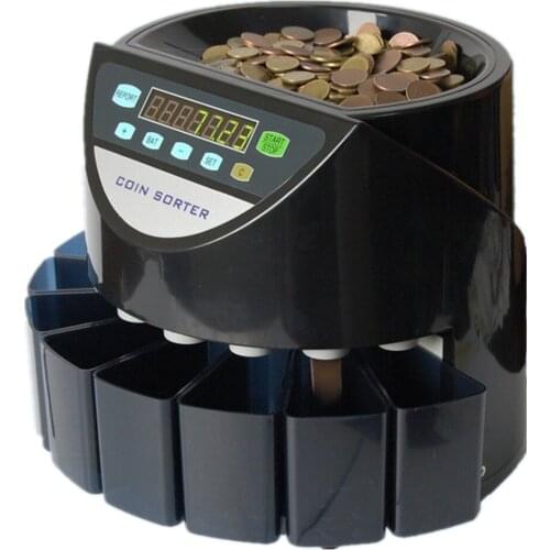 Japanese/Eur/Thailand/Singapore/Philippines/Malaysia Coin Sorter Coin Counting Classification Money Counter Coin Sorting Machine