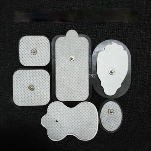 100P Electrode Pads For Tens Acupuncture Physiotherapy Machine Ems Nerve Muscle Stimulator Slimming Massager Patch Self Adhesive