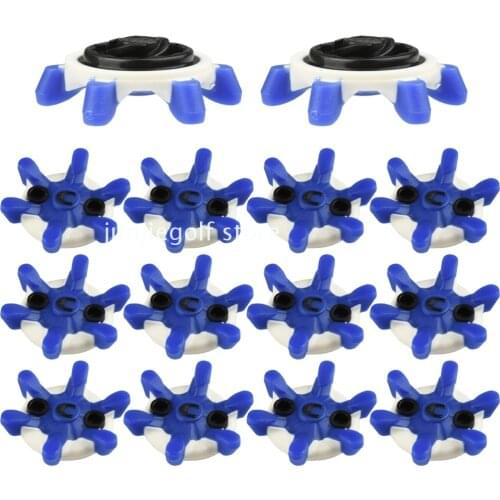 14pcs Golf Shoe Spikes Pins Non-slip Turn Fast Twist Screw Shoe Spikes Accessories Golf Short spike Golf Training Aids