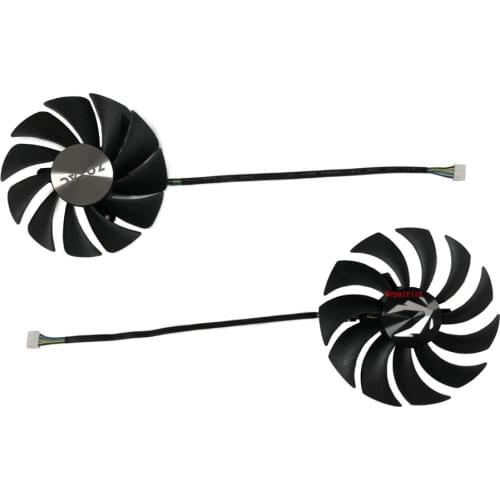 2pcs/Set 95MM+85MM ZT-A30700E-10P GPU VGA Cooler Fan For ZOTAC GAMING GeForce RTX 3070 Twin Edge,Replace CF1010U12S+CF9015H12S