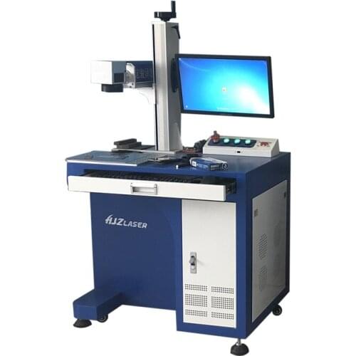 20W 30W 50W 100W Aluminum Steel Plastic Text Pattern Logo Qr Fiber Laser Marking Printing Machine