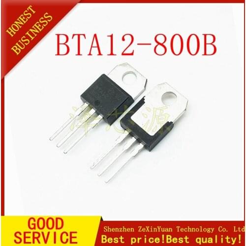 50PCS/LOT BTA12-800B BTA12-800 BTA12 Triacs 12 Amp 800 Volt TO-220 new