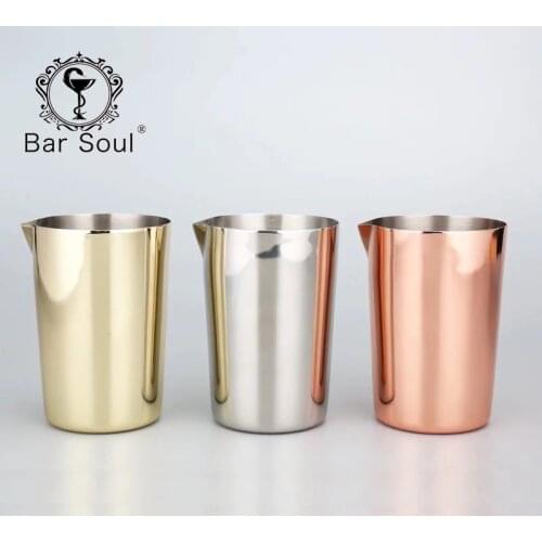 Bar Soul Mixing Cup 304 stainless steel Carving Style Cocktail Cups Professional Bartender Cocktail Cups Barware