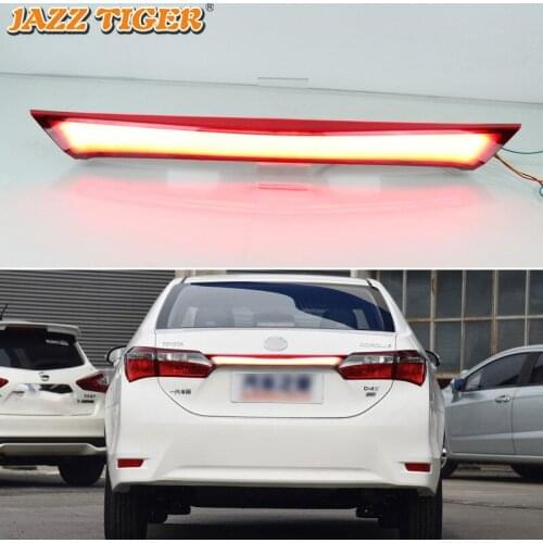 Rear Bumper Lights For Toyota Corolla 2014 2015 2016 2017 2018 Led Stop Signal for Cars Fog lights lada vesta reflectors Brake