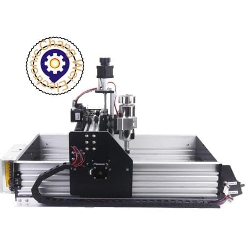 Hot!2634 CNC engraving machine chip polishing pcb desktop DIY relief nema17,400W high-power cold air spindle