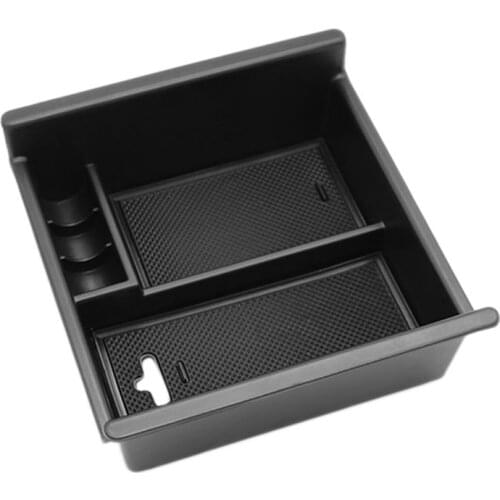 Car Interior Center Console Armrest Storage Box for Toyota 4RUNNER 2010-2018