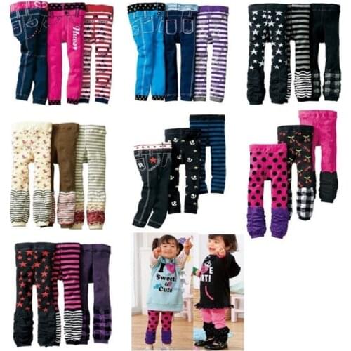 Fashion Baby Girls Leggings Boot Pants All for kids clothes and accessories Boys Pants Legging for Girls Jeans children clothing