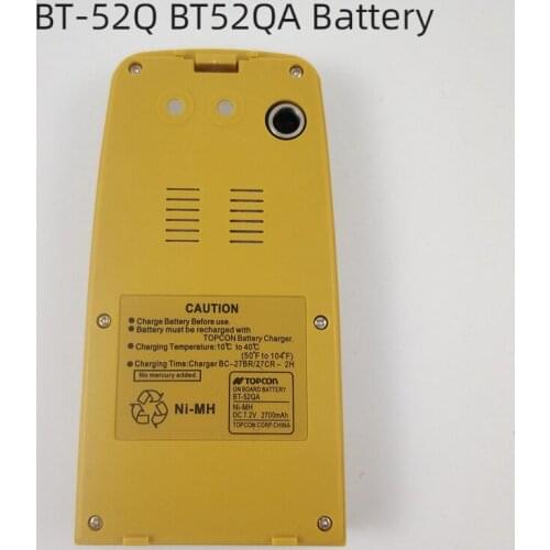 New Arrival TOPCON battery BT-52Q BT52QA Battery For TOPCON Total Stations 3 PIN BT-52QA batteries surveying tool