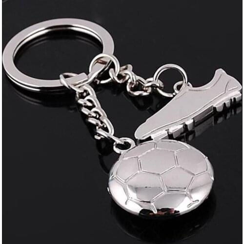 Creative New HJ Football Shoes Sports Zinc Alloy Car Keyring Jewelry Keyfob Classic Pendant Keychain Lover Family Christmas Gift