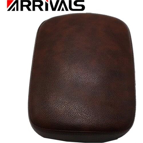 Motorcycle Rear Passenger Cushion Pillion Seat Pad 8 Suction Cups For Harley /Dyna /Sportster /Softail Touring