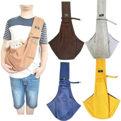 Sling Adjustable Pet Carrier Safety Carrying Tote Pet Outdoor Shoulder Bags for Go Out Cat Stuff Travel Accessories Cat Bag