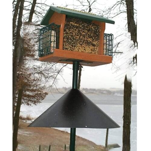 Universal Squirrel Baffle Guard Protect Raccoon Proof Bird Feeder Protection Outdoor Yard Garden Decor Ornaments Anti-Rust