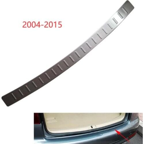 Stainless Steel Rear Bumper Protector for Volkswagen Touran 2004-2015 D