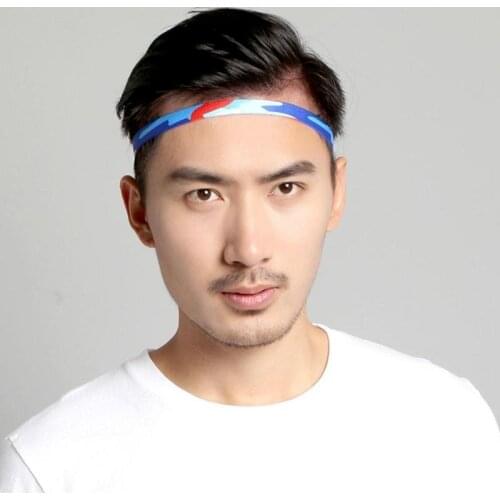 1pcs Yoga Running Fitness Headband Sport Hair Band Yoga Football Anti-slip Elastic Sweatband Gym Sport Headband Accessories