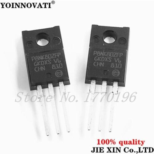 10pcs/lot STP8NK80ZFP MOSFET N-CH 800V 6.2A TO-220FP IC best quality