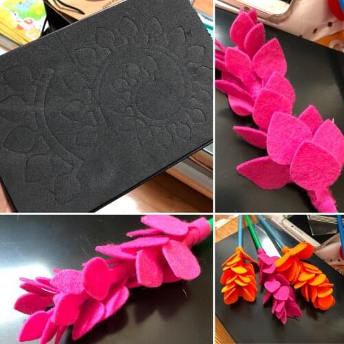 3D flower cutting wooden steel die SMR-FL0084