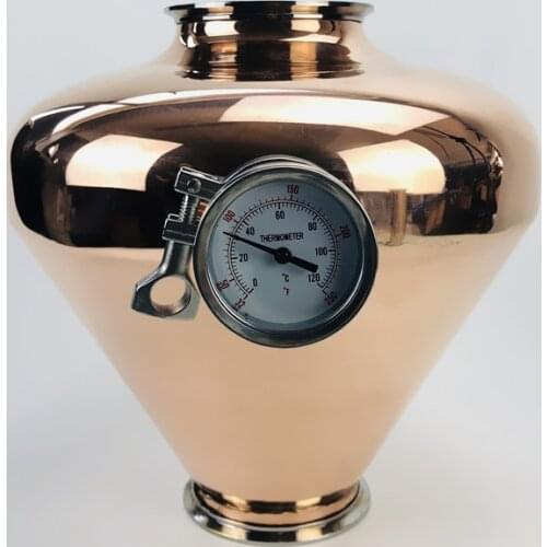 High Purity 4" Copper Onion Head For The Brewing Of Whiskey Or Brandy ,Height 310mm,Thickness 2mm,11L